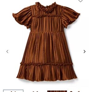 Elegant Brown Kids Dress